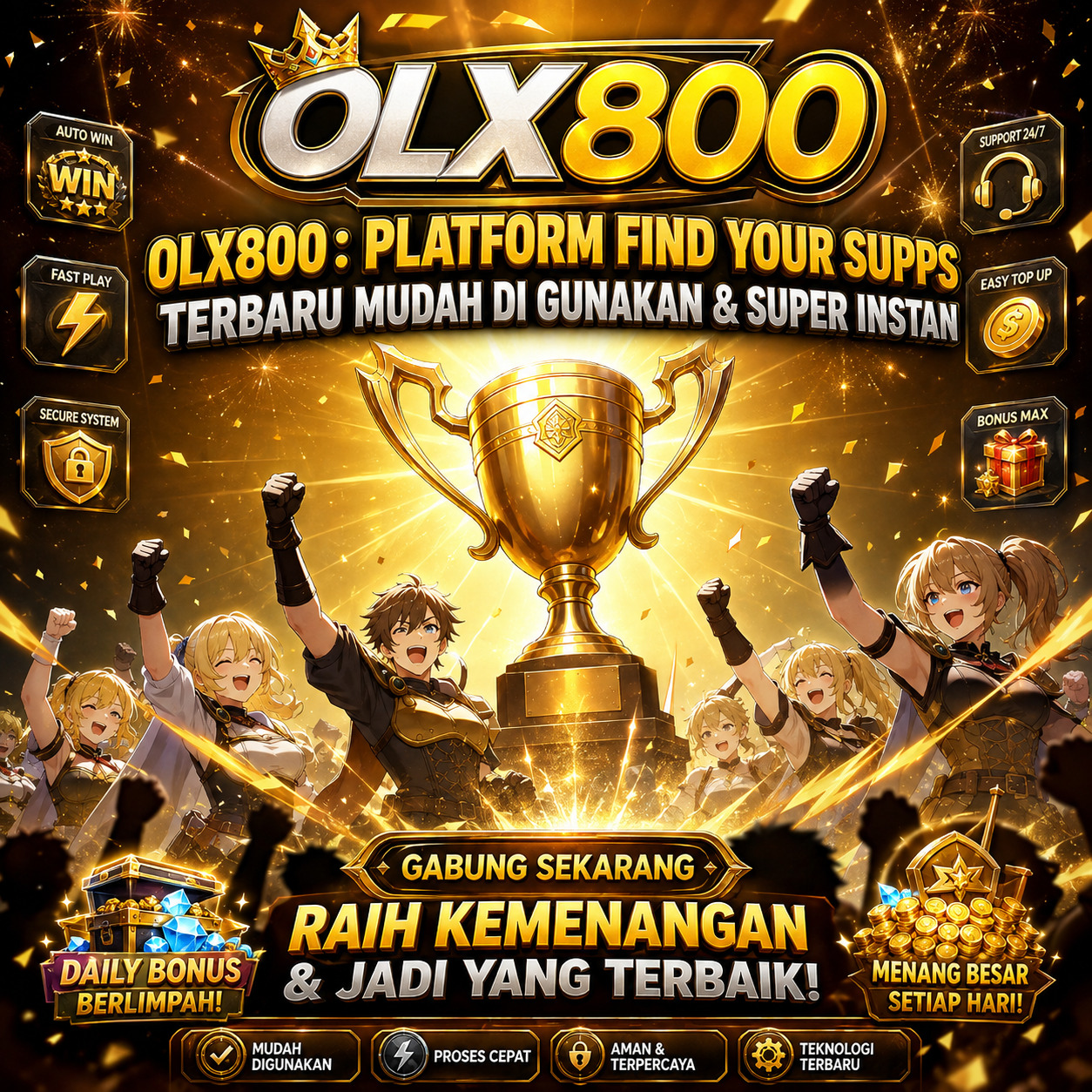 OLX800: Platform Find Your Supps Terbaru Mudah Di Gunakan & Super Instan